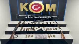 Adanada silah ve mühimmat kaçakçılığı operasyonu: 1 tutuklama