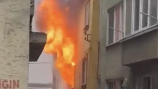 Ahşap ev kullanılmaz hale geldi