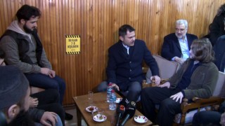 AK Partinin İstanbul Büyükşehir Belediye Başkan Adayı Murat Kurum gençlerle buluştu