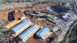 Akçakoca Devlet Hastanesi inşaatında çalışmalar sürüyor