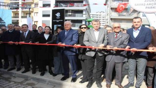 Akçöltekinin adının verildiği park düzenlenen tören ile açıldı