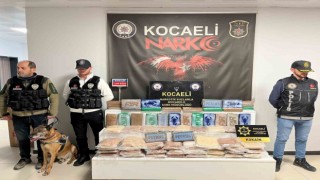 Akrep logolu paketlerdeki 109 kilo uyuşturucu böyle ele geçirildi