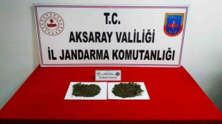 Aksarayda jandarmadan uyuşturucu operasyonu