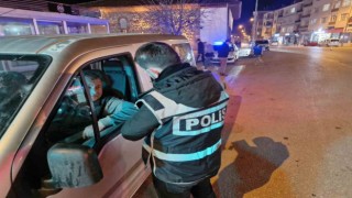 Alacada polisten yeni yılda “şok” uygulama