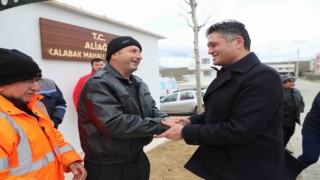 Aliağada Kalabak Mahallesi doğal gaza kavuşuyor