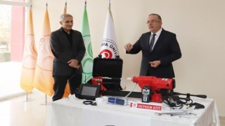 Amasya Üniversitesine binaların dayanıklılığını ölçecek deprem kiti alındı