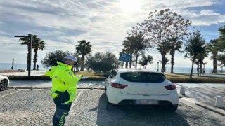 Antalyada engelli park uygulamasını ihlal eden bin 241 sürücüye ceza