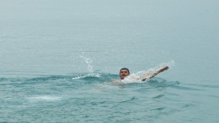 Antalyanın havası kış, denizi yaz