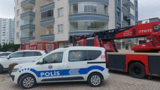Aspiratör yangını paniğe sebep oldu