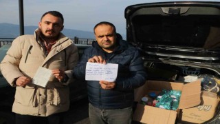Asrın felaketinde 11 ay geride kalırken, yardım kolilerinden çıkan notlar duygulandırmaya devam ediyor