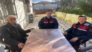 Aydın jandarmasından şehit ailelerini yalnız bırakmıyor