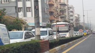 Aydında trafik yoğunluğu dikkat çekiyor