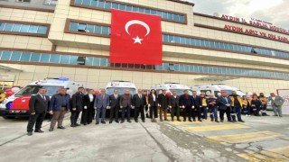 Aydının ambulans filosu güçlendi