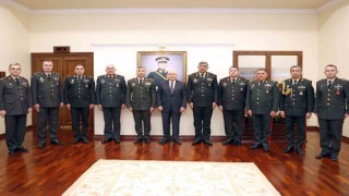 Bakan Güler, Azerbaycan Silahlı Kuvvetlerinde görevli generalleri kabul etti