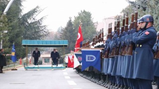 Bakan Güler, Kosova Savunma Bakanı Maqedonci ile bir araya geldi