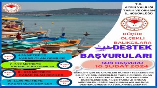 Balıkçılara destek başvuruları başladı