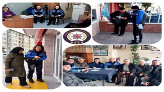 Balıkesirde polis 526 vatandaşa dolandırıcılık ve KADES bilgisi verdi