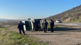 Balıkesirde trafik kazası; 1 ölü 8 yaralı