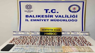 Balıkesirde uyuşturucu taciri tutuklandı