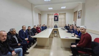 Bandırmada ilçe spor güvenlik kurulu toplandı