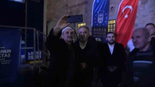 Başkan Aktaş seçim çalışmasına Ulu Camide başladı