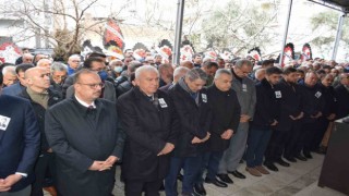 Başkan Atayın ağabeyi son yolculuğuna uğurlandı.