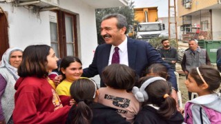 Başkan Çetin, Dörtlerde asfalt çalışmalarını denetledi