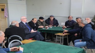Başkan Kazım Kurt 71 Evler Mahallesinde esnafı ziyaret etti