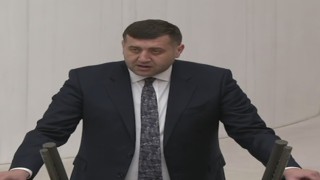 Başkan Özkana meclis kürsüsünden teşekkür