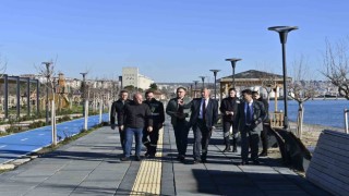 Başkan Uzunlar, yapımı süren projeleri inceledi