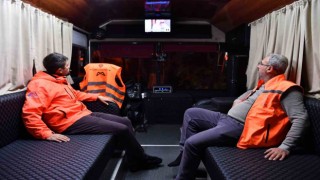 Belediye personeline ev gibi mobil otobüs