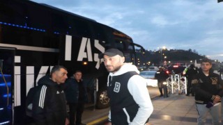 Beşiktaş kafilesi Rizede