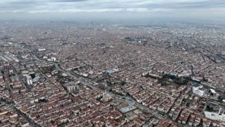 Betona boğulan İstanbulda korkutan görüntü