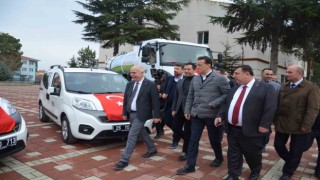 Beylikova hizmet aracı filosunu güçlendiriyor
