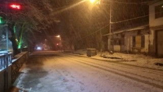 Bilecikin yüksek kesimlerinde kar yağışı etkili oldu