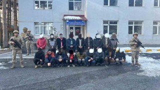 Bitliste 18 kaçak göçmen yakalandı