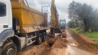 Bodrum Belediyesi, Kızılağaç yolunda çalışma başlattı