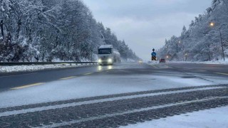 Bolu Dağı geçişinde ulaşım rahat sağlanıyor