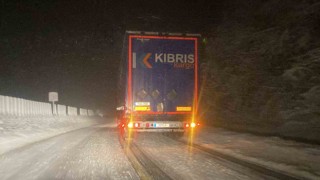 Bolu Dağında kar kalınlığı 30 santimetreyi geçti