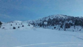 Bozdağ Kayak Merkezinde karlar eridi