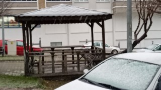 Bozüyükte beklenen kar yağışı başladı