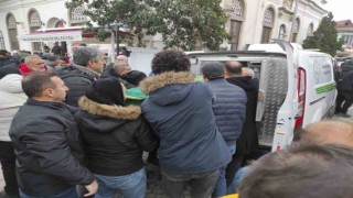 Burhaniye de çukura düşerek yaşamını yitiren genç iş insanı toprağa verildi
