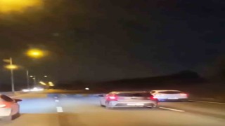 Bursada domuz sürüsü ana yola atladı