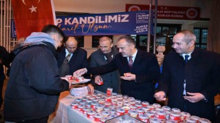 Bursada mübarek 3 aylara coşkulu karşılama
