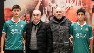 Bursaspor Kulübü, Ahmet Hakan Atış ve Ahmet Berke Ayla profesyonel sözleşme imzaladı