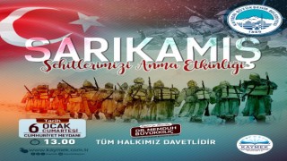 Büyükşehir KAYMEK, Sarıkamış Şehitlerini anacak