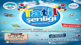 Büyükşehir KAYMEKten çocuklara tatil şenliği