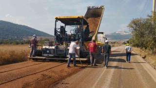 Büyükşehir kırsal yollarda 2 ben 147 km çalışma yaptı