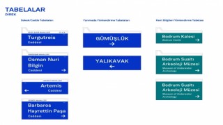 Cadde ve sokak tabelaları yenileniyor