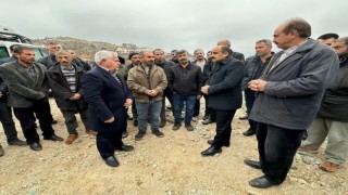 Çelikhanda çiftçilere sulama sistemi desteği verildi